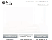 Tablet Screenshot of fally-sitzmoebel.at
